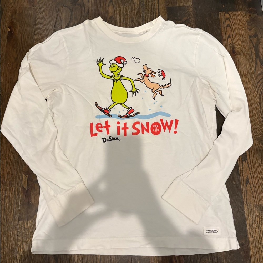 Life is Good Grinch Long Sleeve Shirt